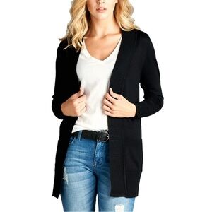Talbots Black Cardigan
